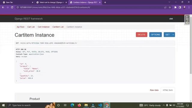 Get Cart Items | Django Rest Framework | Build an Ecommerce Restful API - pt 13 смотреть онлайн