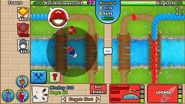 Bloons TD Battles. Секретная тактика, прохождение игры. WIZARD *ONLY* Modded Tower Challenge смотреть онлайн