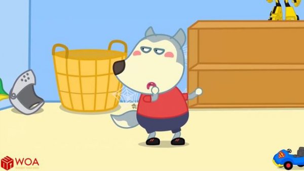 yt1s com Wolfoo играют в профессии Полицейский Wolfoo Russian Мультик для детей Wolfoo на рус