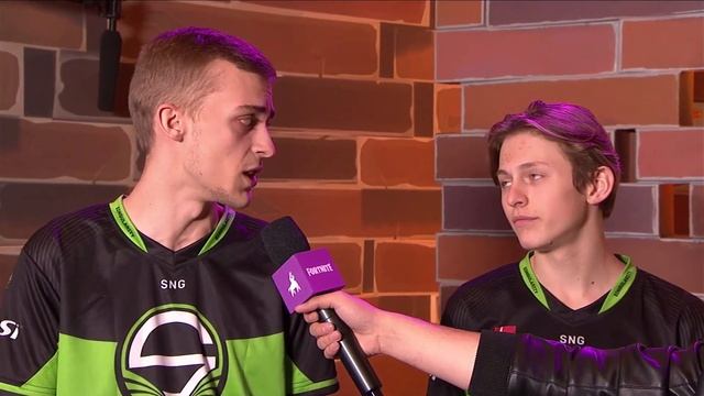 TJ & DKokholm Interview - Fortnite FallSkirmish смотреть онлайн