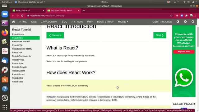 ? Intro to React.JS смотреть онлайн