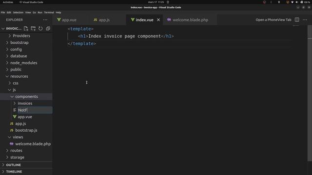 Install Vuejs, vue-router, dependencies, connect Vuejs to Laravel 10 & show how to use router-link смотреть онлайн