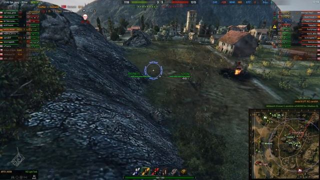 World of Tanks M2 Light Panzerass Ace Tanker Hills Minen 5 kills смотреть онлайн