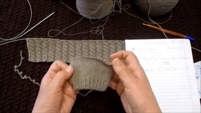 ВЯЖУ ДЖЕМПЕР спицами/ ЧАСТЬ1/Оригинально и просто смотреть онлайн