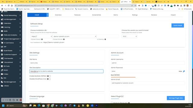 installing wordpress via your cpanel Original смотреть онлайн