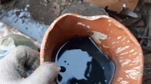 Ржавая цепь реанимация маслом, поможет? проверяем)