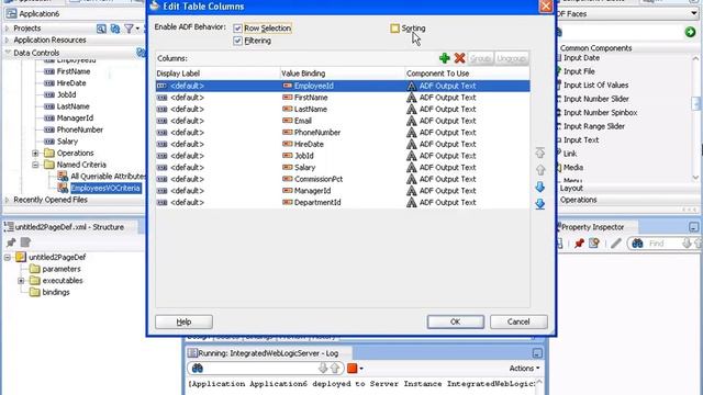 Query using View Criteria with ADF смотреть онлайн