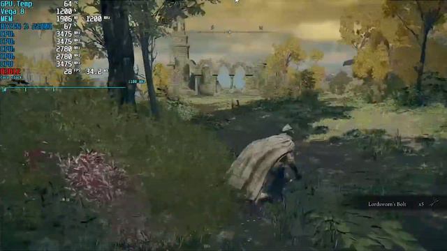 ELDEN RING - Ryzen 3 2200G Vega 8 & 16GB RAM смотреть онлайн