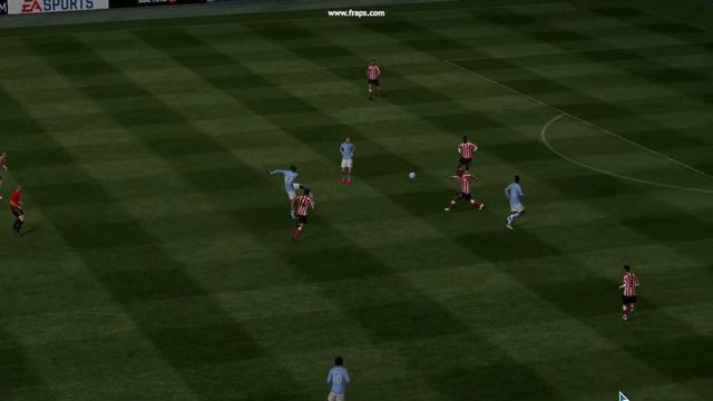 Fifa 11: Очень красивый гол Яя Туре.))) смотреть онлайн