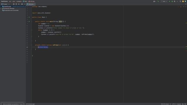 Java: Prime numbers смотреть онлайн