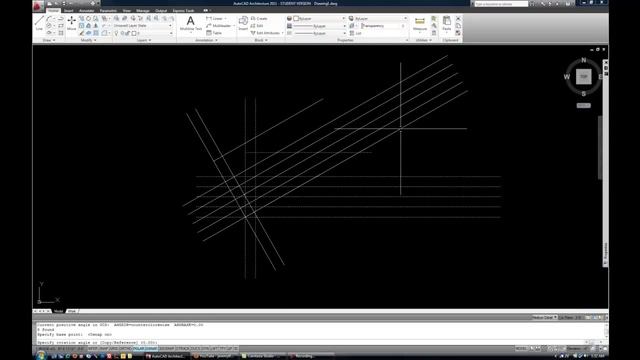 AutoCAD Fund. Part 8 (modify commands) смотреть онлайн