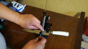 Еще раз про особенности заточки больших ножей на кадете. TSPROF Kadet Pro.