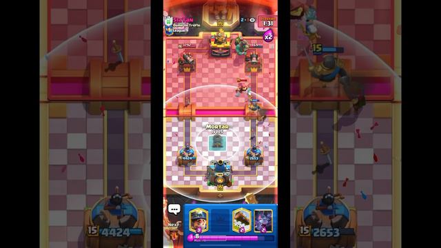 ULTIMATE CHAMPION PUSH WITH MORTAR MUSK DECK | CLASH ROYALE смотреть онлайн
