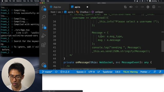 React+typescript入門 #06 Listコンポーネントを使ってみる。WebSocketはサクッとpub/sub的な実装を смотреть онлайн