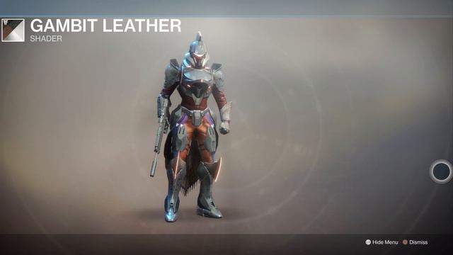 Destiny 2 Titan with Virtuous Ornaments and Gambit Leather Shader смотреть онлайн