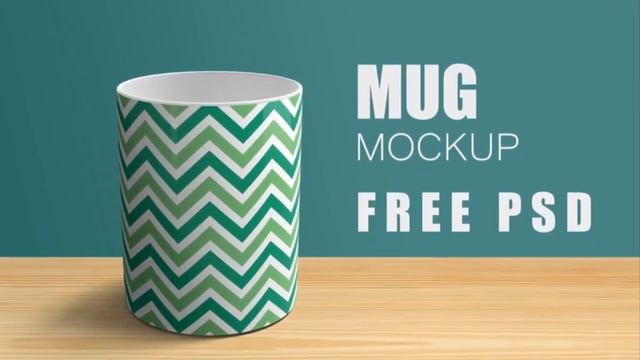 Photoshop CS6 Free Download – Wrap Mug Mockup смотреть онлайн