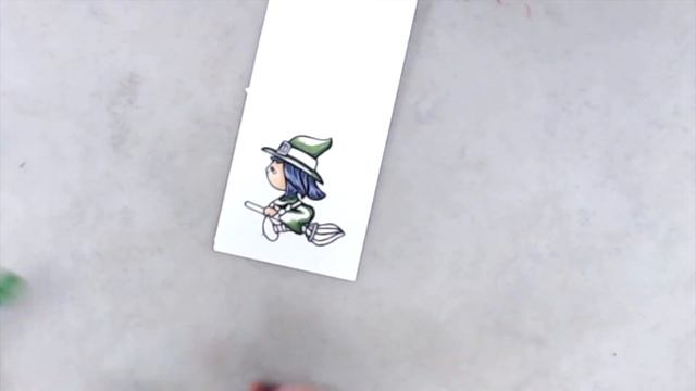 Not 2 Shabby Shop | Happy Halloween | Creating A Custom Background W/Stamps & A Homemade Stencil