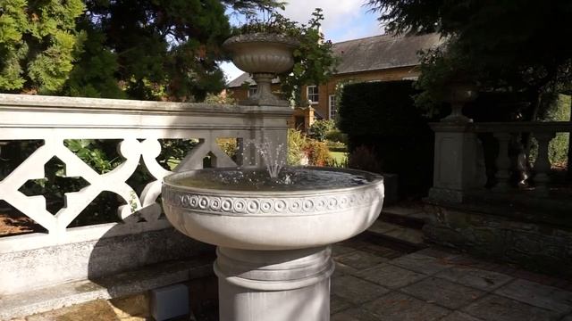 Вазон фонтан чаша. Автономный фонтанчик. смотреть онлайн