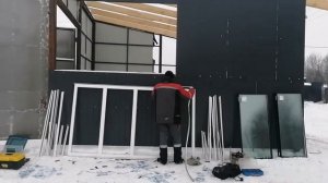 ФАСАД ИЗ ПРОФЛИСТА, ОБШИВАЕМ СТЕНЫ МЕТАЛЛОКАРКАСА ПРОФЛИСТОМ 1 Часть