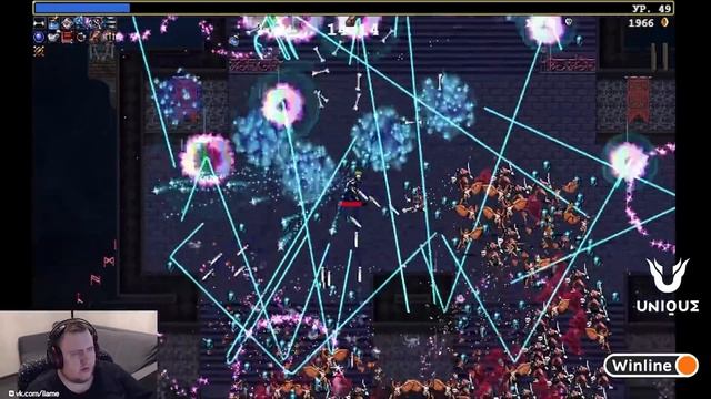 Я ВООБЩЕ СПАТЬ СОБИРАЛСЯ...VAMPIRE SURVIVORS смотреть онлайн