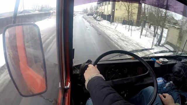 Tatra 815 в городских условиях.Truck.6x6. смотреть онлайн