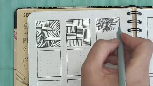 Рисую графические фактуры! Скетчбук Дизайнера! смотреть онлайн