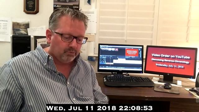 YouTube & Reverse Chronological Order by Publishing Date-- WED JUL 11 2018 смотреть онлайн