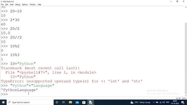 Python Operators-1 || The Code Charm смотреть онлайн