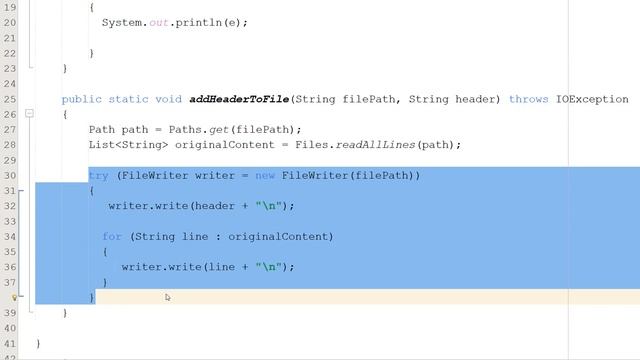 How to Add Headers to a CSV/Text File Using Java смотреть онлайн