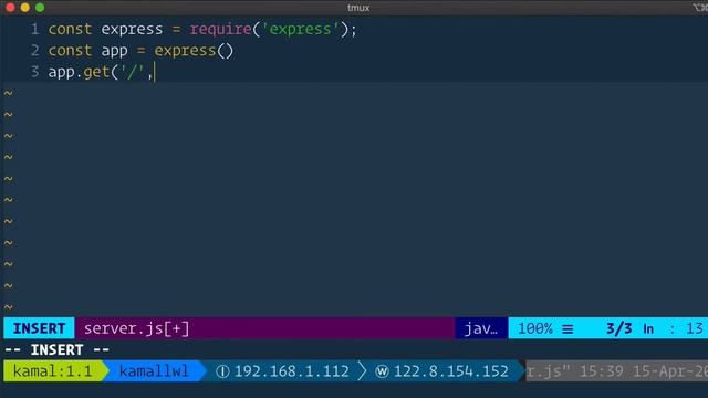 एक्सप्रेस जेएस NodeJS training Lesson 4- ایکپریس جے ایس смотреть онлайн