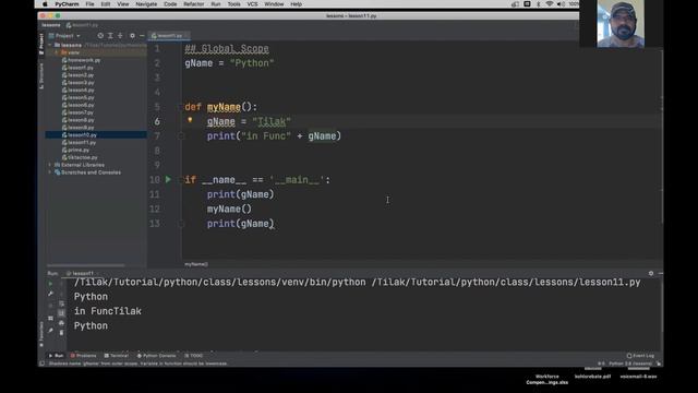 Python Beginner tutorials in Tamil (19). Global Variable смотреть онлайн