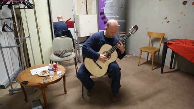 Pavel Steidl joue sur la guitar Ivan Degtiarev смотреть онлайн