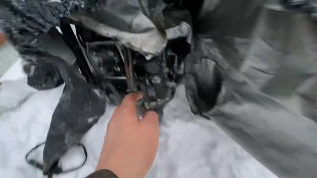 Снегоход VS Электротрицикл смотреть онлайн