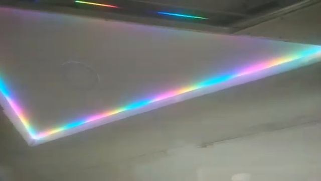 Подсветка управляемыми адресными светодиодными лентами. смотреть онлайн