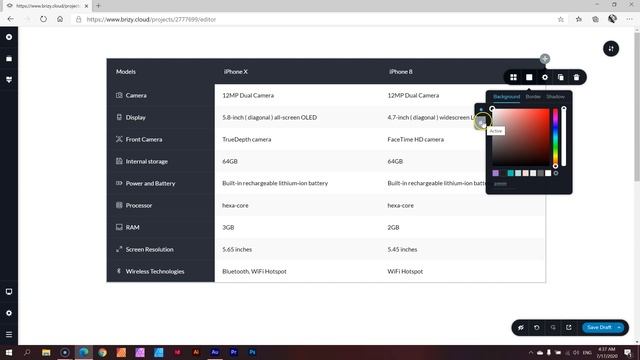 Table Element | Brizy Builder 2020 смотреть онлайн