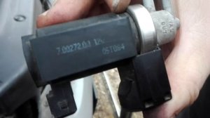 Меняем клапан управления турбиной (с Алиэкспресс) на Киа Соренто 2005г. (2,5 дизель)