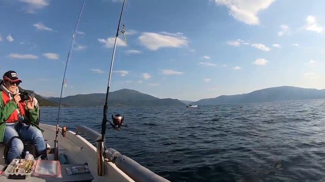 КОГДА РЫБАЛКА В УДУВОЛbСТВИЕ.ЛЮР, МОЛbВА, ТРЕСКА.РЫБАЛКА В НОРВЕГИИ. смотреть онлайн