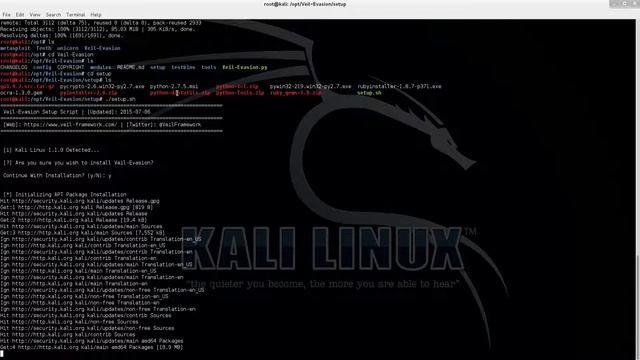 how to install veil framework tutorial kali pdf смотреть онлайн