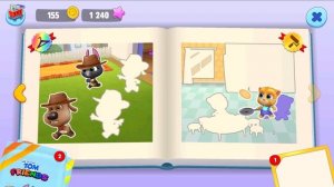 75 карточек в последний альбом. Вечеринка у бассейна в Мой Говорящий Том: Друзья