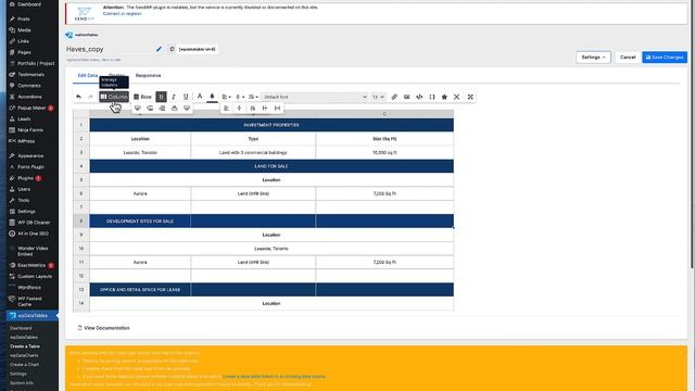 FATAL FLAW on wpDataTables Wordpress Plugin - Delete Row causes all Rows Below to Change Formatting смотреть онлайн