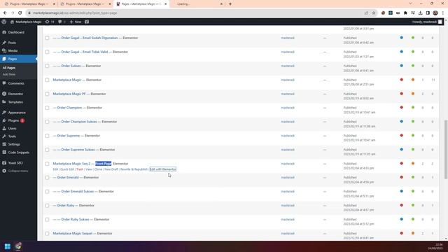 Cara Cloning Website di Elementor - 2 Export Halaman Elementor ke File Json смотреть онлайн