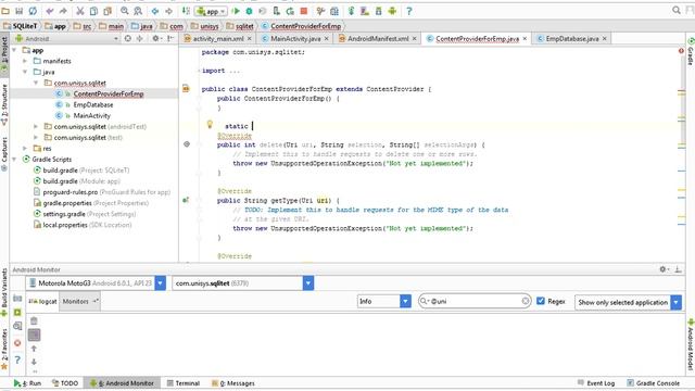 Android Content Provider Part 1 смотреть онлайн