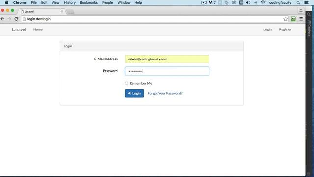 get authenticated user data in laravel 5.7 part 5 || authentication in laravel || laravel master смотреть онлайн