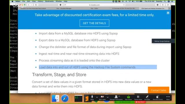 Overview of CCA 175 and CCA 159 (Cloudera Certifications) смотреть онлайн