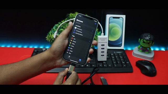 IPhone 12, 12pro, 12 Mini, 13, 13 Mini , IPhone 11 OTG TEST ( IPhone 12 OTG Test )