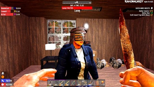 THE NIGHT OF TERROR! | 7 Days To Die Ravenhearst | Multiplayer | #8 смотреть онлайн