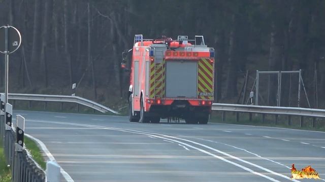 [FEUERWEHR OLPE] - Waldbrand-GROßÜBUNG | EINSATZFAHRTEN & Pendelverkehr Mit Tanklöschfahrzeugen!