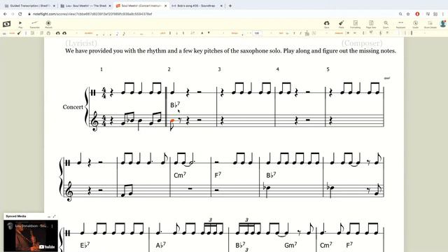 Guided Jazz Solo Transcription смотреть онлайн