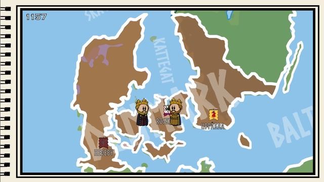 The Animated History of Denmark | Part 1 смотреть онлайн