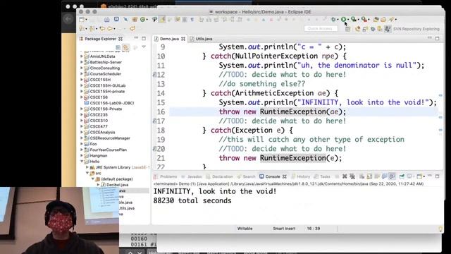 6.1 - Error Handling (2020/09/22) смотреть онлайн